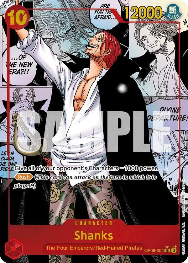 Shanks (Manga), Emperors in the New World OP09-004